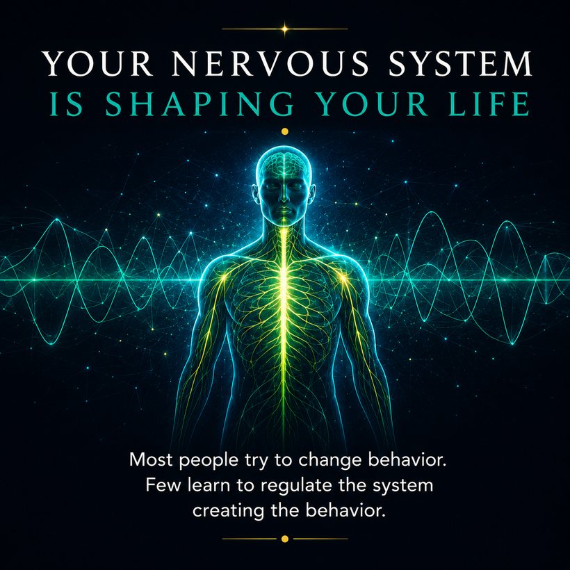Your nervous system is shaping your life.